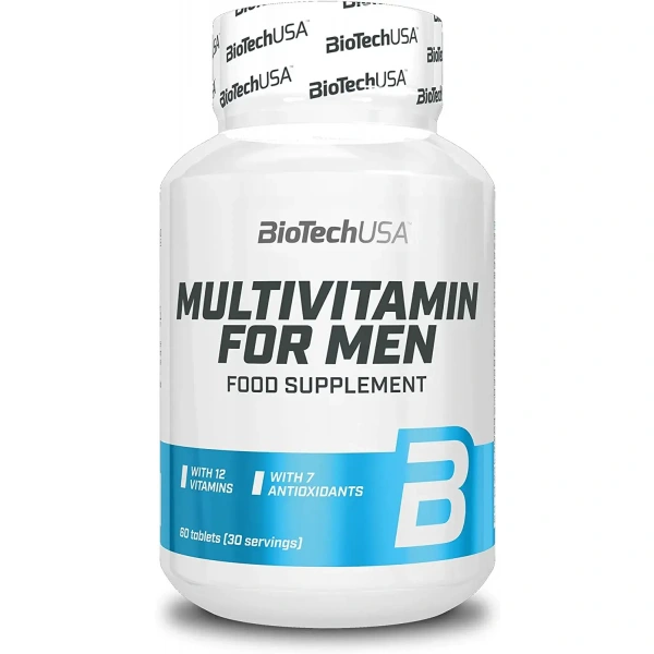 BioTech Multivitamin for Men (Multiwitamina dla meżczyzn) 60 tabletek