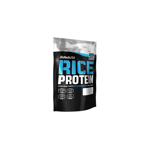 BIOTECH USA Rice Protein (Białko Wegańskie bez Glutenu) 500g Czekolada-Cynamon