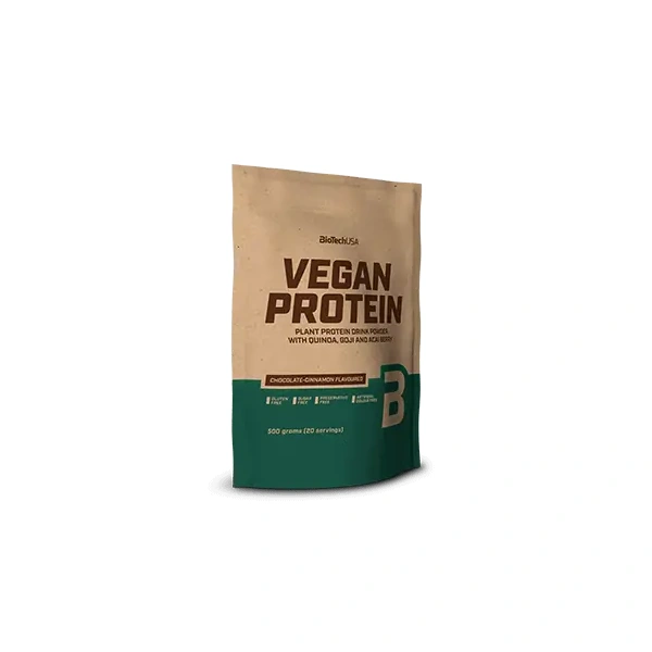 BIOTECH USA Vegan Protein (Wegańskie Białko bez Glutenu) 500g Ciastko Waniliowe