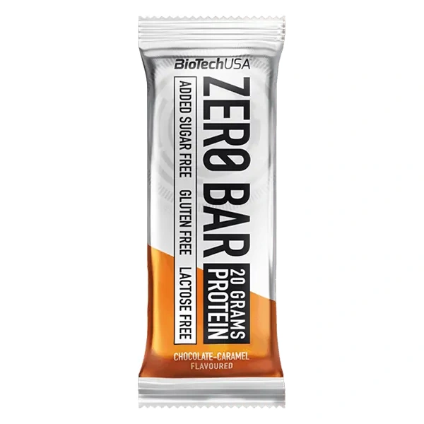 Biotech Zero Bar - Baton Proteinowy - 50g - Czekolada Karmel
