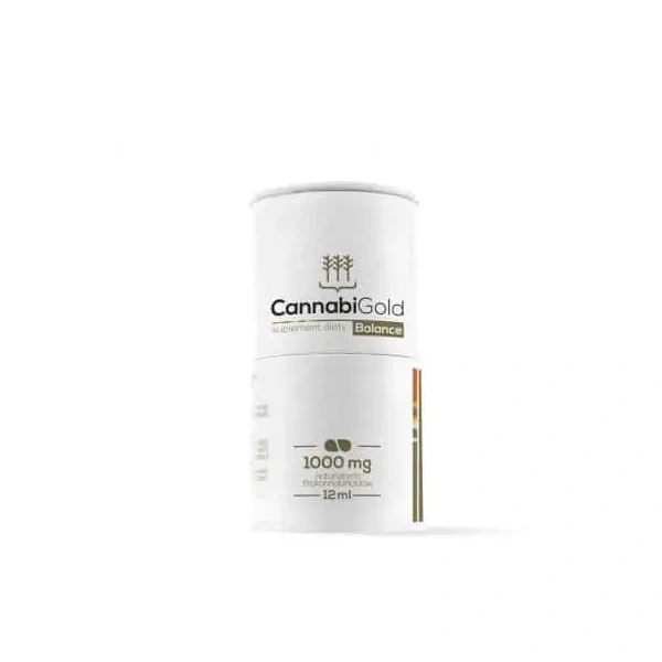 CannabiGold Balance (olejek CBD, CBDa w kroplach) 1000mg 12ml
