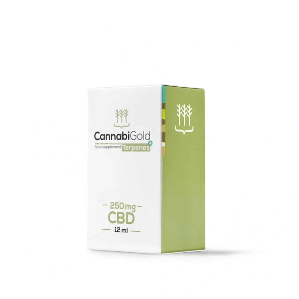 CannabiGold Terpenes + (CBD Oil with Terpenes) 250mg 12ml