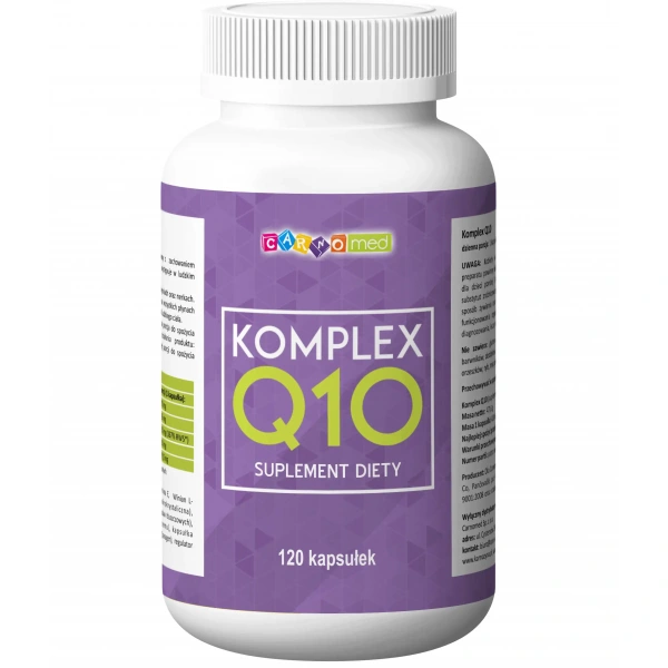 CARNOMED Komplex Q10 (Coenzyme Q10) 120 capsules