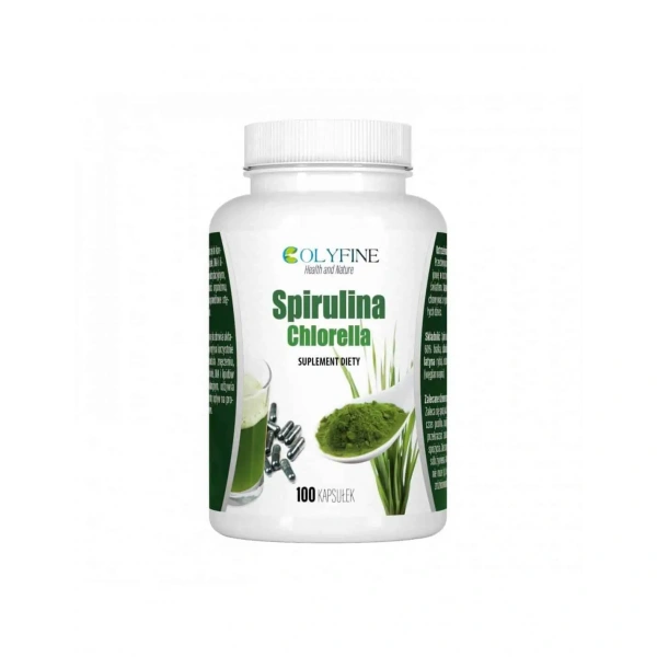 COLYFINE Spirulina Chlorella 100 Capsules