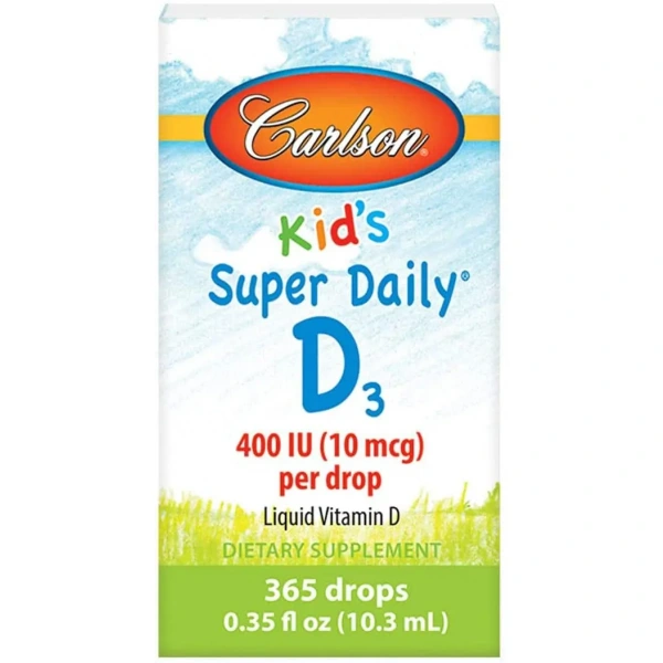 CARLSON LABS Kid's Super Daily D3 (Vitamin D3 for Kids) 10ml