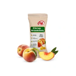 CRISPY NATURAL Brzoskwinia - suszone chipsy (Peach, dried crisps) 12g