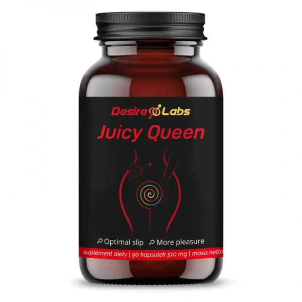 Desire Labs Juicy Queen™ (Wspiera funkcje seksualne u kobiet, Równowaga hormonalna) 90 Kapsułek