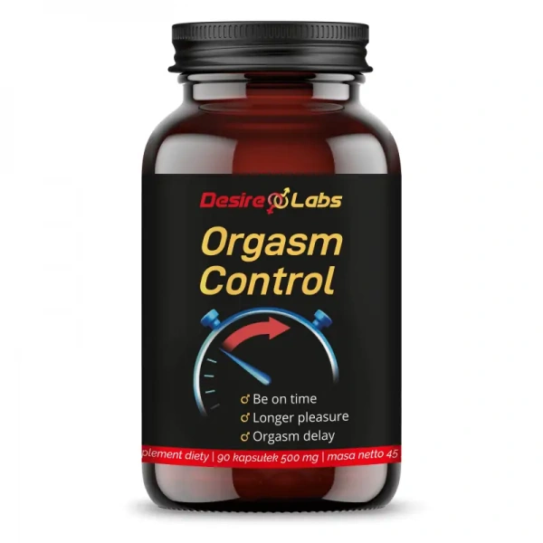 Desire Labs Orgasm Control™ (Dłuższy stosunek i silniejsze erekcje) 90 Kapsułek
