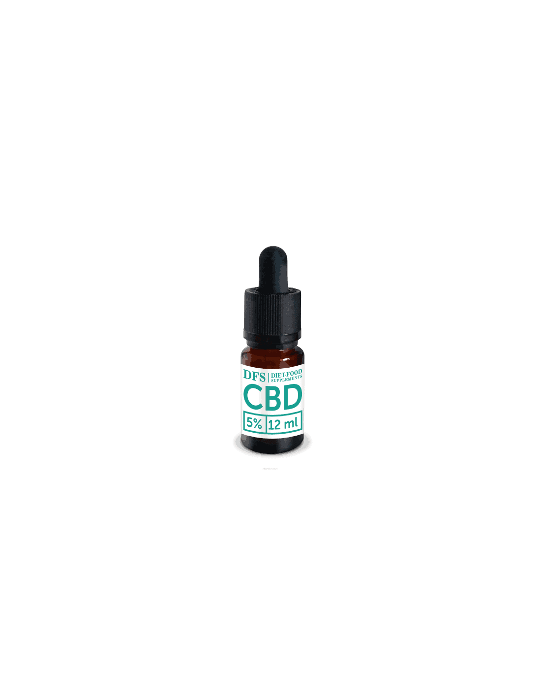 DIET FOOD Olejek CBD (Ekstrakt z kwiatów konopi siewnych) 12ml 5%