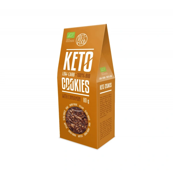 DIET-FOOD KETO Friendly Bio Keto cookies with cinnamon 80g
