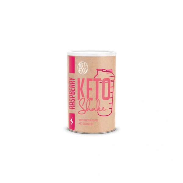 DIET-FOOD KETO Shake (WPI, MCT Oil) 300g Malina