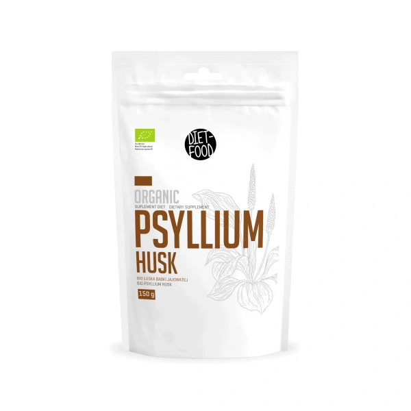 DIET-FOOD Super Psyllium Bio łuska Babki Jajowatej Psylium 150g