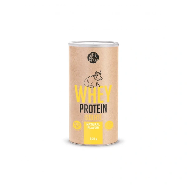 DIET-FOOD Whey Protein Isolate (90% WPI, Białko serwatkowe) 500g