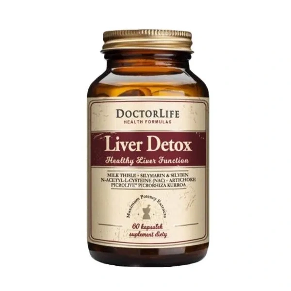 DOCTOR LIFE Liver Detox (Oczyszczanie wątroby) 60 Kapsułek