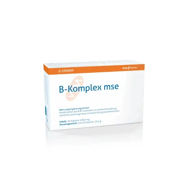 Dr. ENZMANN B-Komplex mse (Vitamin B Complex) 30 Capsules