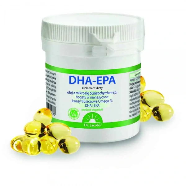 DR. JACOBS DHA-EPA (Omega-3) 60 Kapsułek