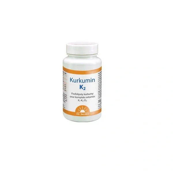 Dr. JACOBS Curcumin K2 (Curcumin, Vitamin K2) 60 Capsules