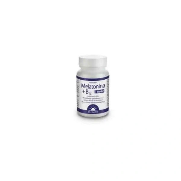 DR. JACOBS Melatonina + B12 Forte (Poprawa jakości snu) 90 Tabletek