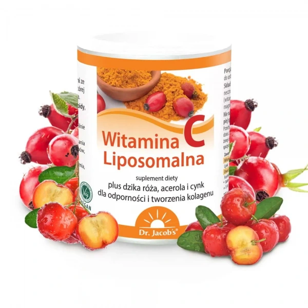 DR. JACOBS Liposomal Vitamin C (Liposomal Vitamin C, Immunity, From Wild Rose) 150g