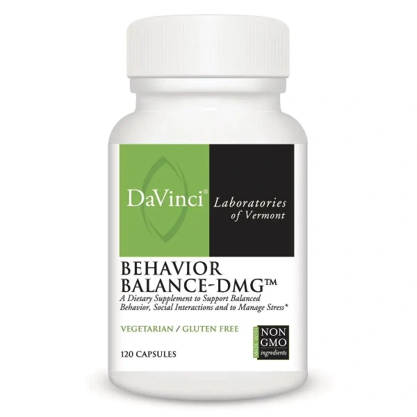 DaVinci Laboratories Behavior Balance-DMG™ (Stres, Odporność) 120 Kapsułek wegetariańskich