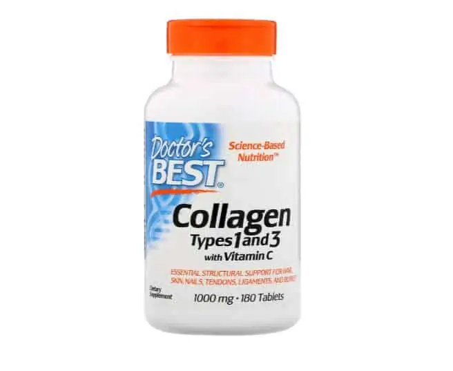 Doctor's Best Collagen Types 1 And 3 With Vitamin C 1000Mg 180 Tablets -  low price, check reviews and dosage