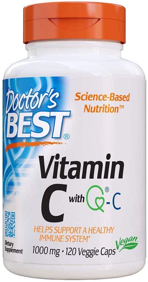 Doctor's Best Vitamin C with Quali-C (Witamina C) 1000mg 120 Kapsułek wegetariańskich