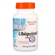 Doctor's Best Ubiquinol with Kaneka QH (Ubichinol CoQ10), 100mg - 60 kapsułek żelowych