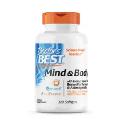 Doctor's Best Mind and Body (Promotes overall health) 120 Softgels