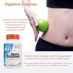 Doctor's Best Digestive Enzymes (Enzymy trawienne) 90 Kapsułek wegetariańskich