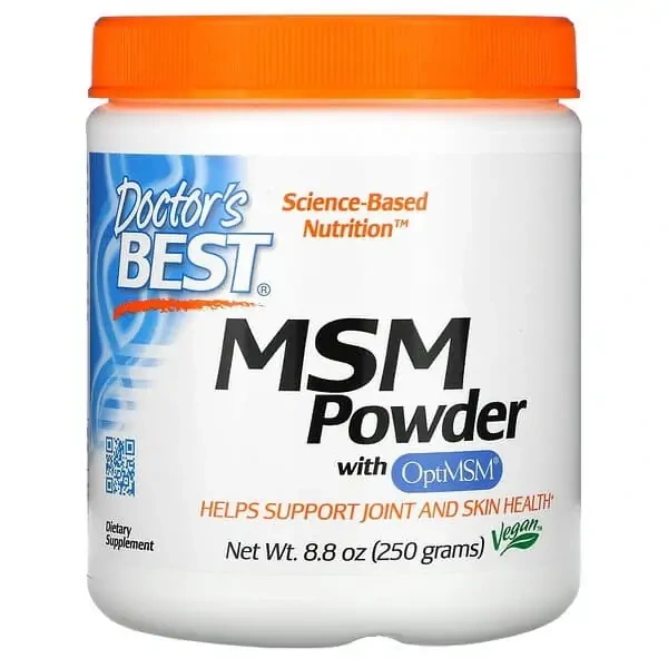 Doctor's Best MSM Powder with OptiMSM (Metylosulfonylometan) 250g