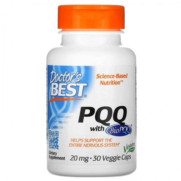 Doctor's Best PQQ with BioPQQ (Antioxidation) 30 Vegan Capsules