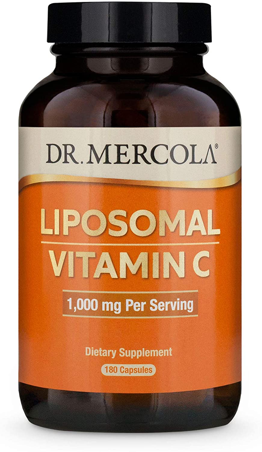 DR. MERCOLA Liposomal Vitamin C 1000mg (Liposomalna Witamina C) 180 Kapsułek