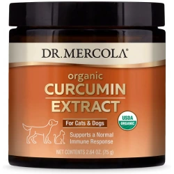 DR. MERCOLA Organic Curcumin Extract for Cats & Dogs 75g