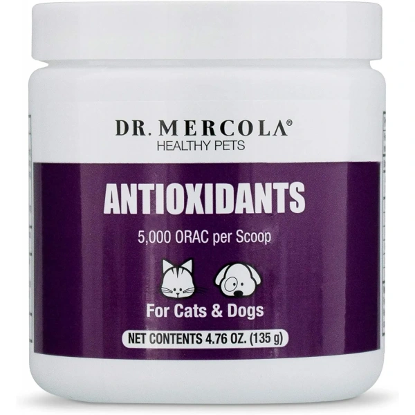 DR. MERCOLA Antioxidants for Cats & Dogs (Antyoksydanty dla Psów i Kotów) Proszek 135g