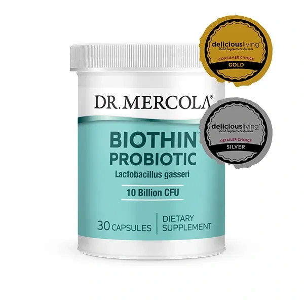 DR. MERCOLA Biothin® Probiotic (Lactobacillus gasseri Probiotic) 30 Capsules