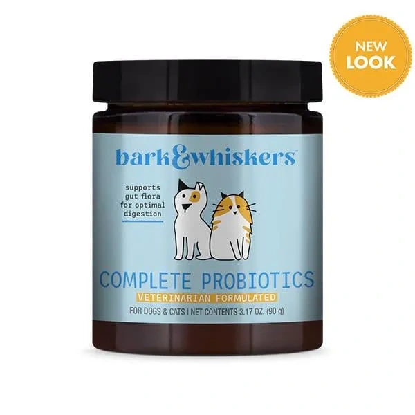 DR. MERCOLA Bark and Whiskers (wcześniej: Complete Probiotics for Cats and Dogs - Probiotyk dla Psów i Kotów) 90g