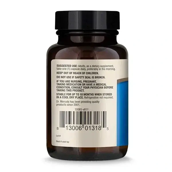 DR. MERCOLA Complete Probiotics 70 Billion CFU (Kompleks Probiotyczny o Opóźnionym Uwalnianiu) 30 Kapsułek