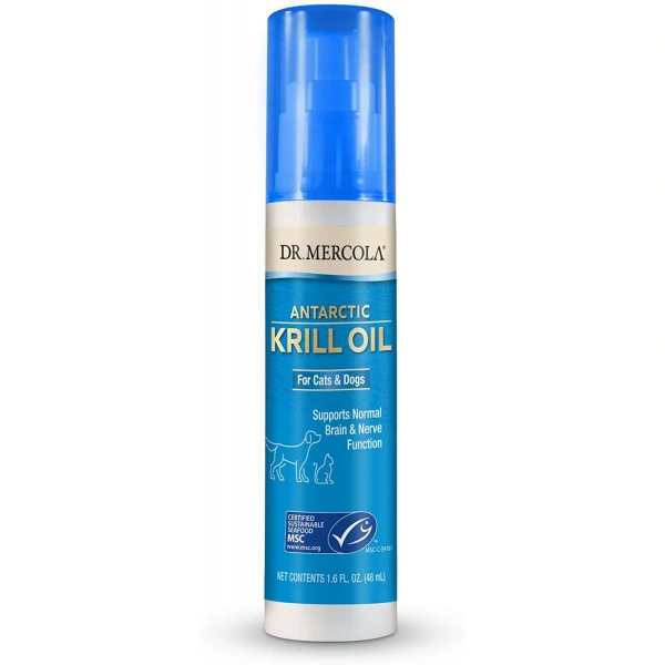 DR. MERCOLA Krill Oil Liquid Pump for Cats & Dogs 48ml
