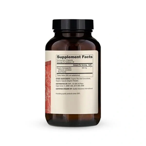 DR. MERCOLA Organic Ashwagandha (Stress Resistance) 180 Capsules