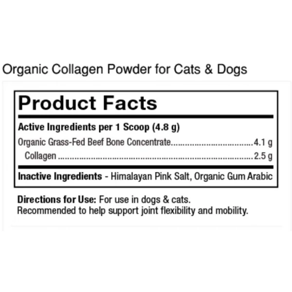 DR. MERCOLA Organic Collagen Powder for Cats & Dogs 144g