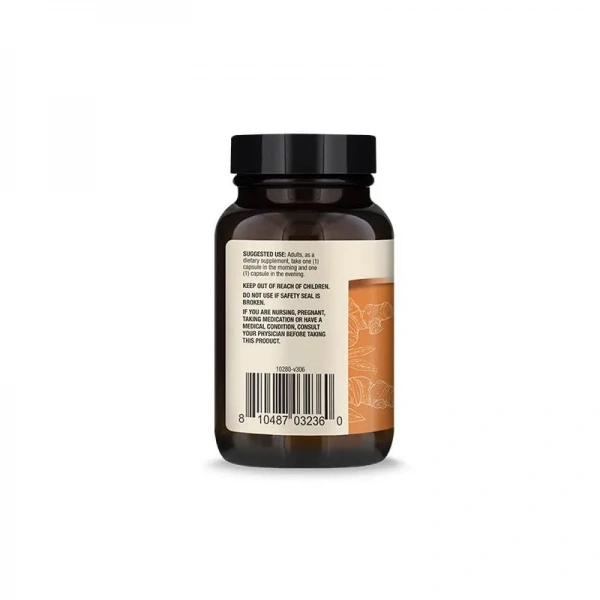 DR. MERCOLA Organic Fermented Turmeric (Organiczna Fermentowana Kurkuma) 60 Kapsułek