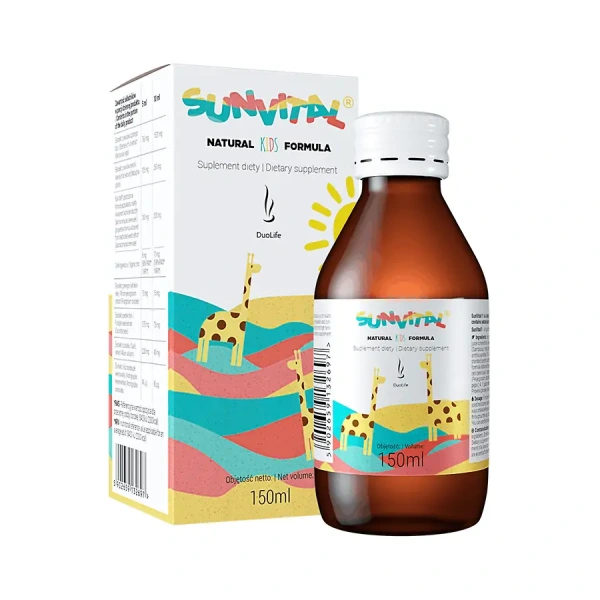 SunVital Natural KIDS Formula (Vitamins and Minerals for Children) 150ml
