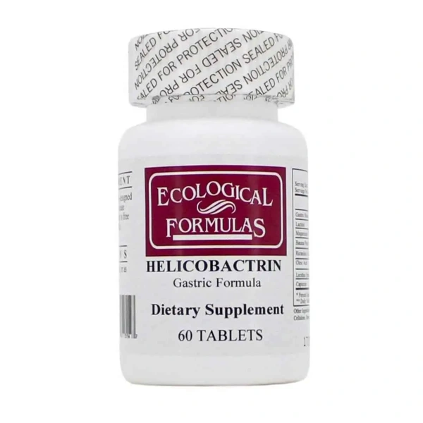 ECOLOGICAL FORMULAS Helicobactrin (Gastric Formula) 60 Tablets
