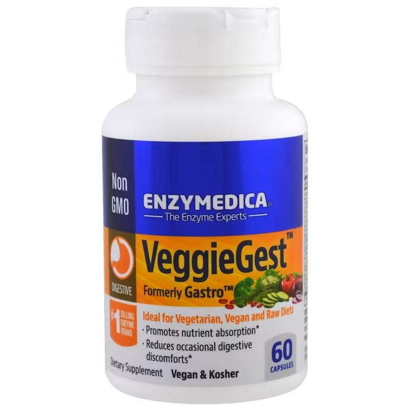 ENZYMEDICA VeggieGest 60 Kapsułek