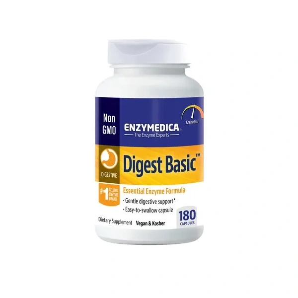 ENZYMEDICA Digest Basic (Enzymy trawienne) 180 Kapsułek