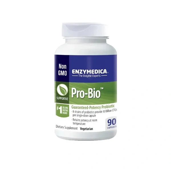 ENZYMEDICA Pro-Bio (Guaranteed Potency Probiotic) 90 Capsules