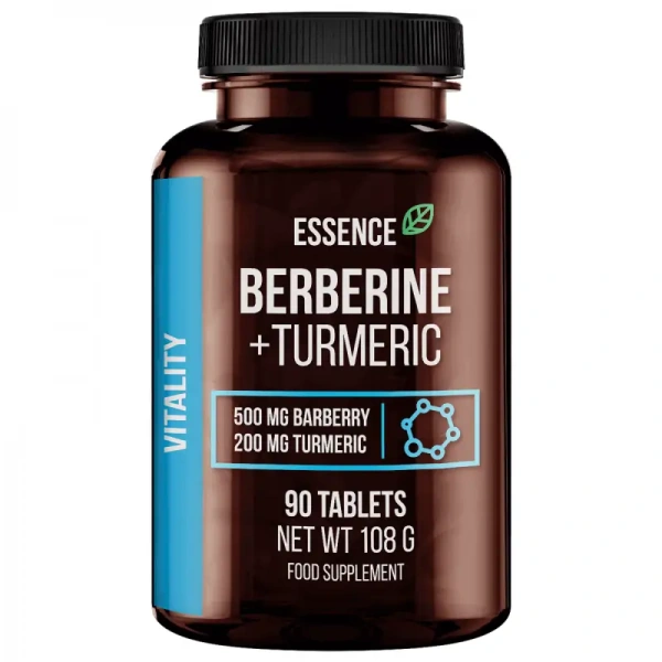 ESSENCE Nutrition Berberine + Tumeric (Berberyna, Kurkuma) 90 Tabletek