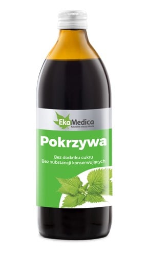 EKAMEDICA Pokrzywa (Wspiera Zdrowie Skóry i Krążenia Żylnego) 500ml