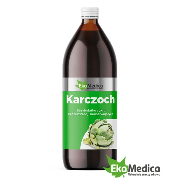 EKAMEDICA Karczoch (Artichoke, Cardiovascular support, Weight loss, Liver health) 1000ml