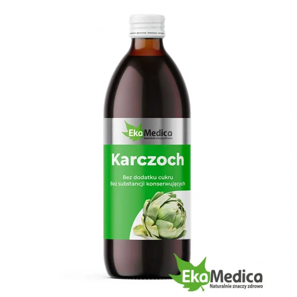 EKAMEDICA Karczoch (Artichoke, Cardiovascular support, Weight loss, Liver health) 500ml